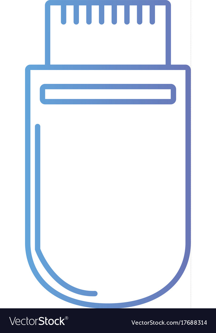 Line technology usb memory with data information