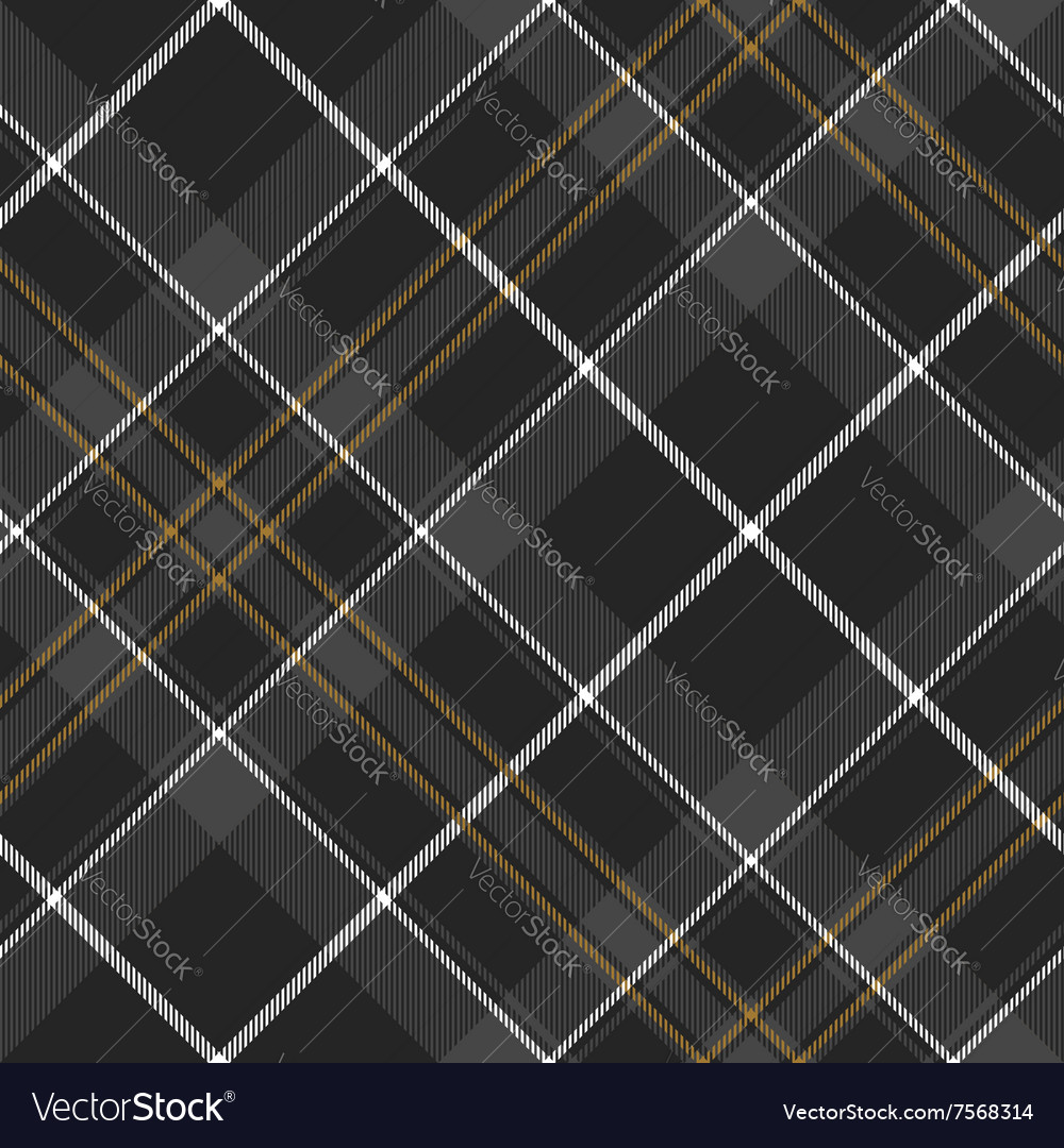 Scottish Tartan Diagonal Pattern