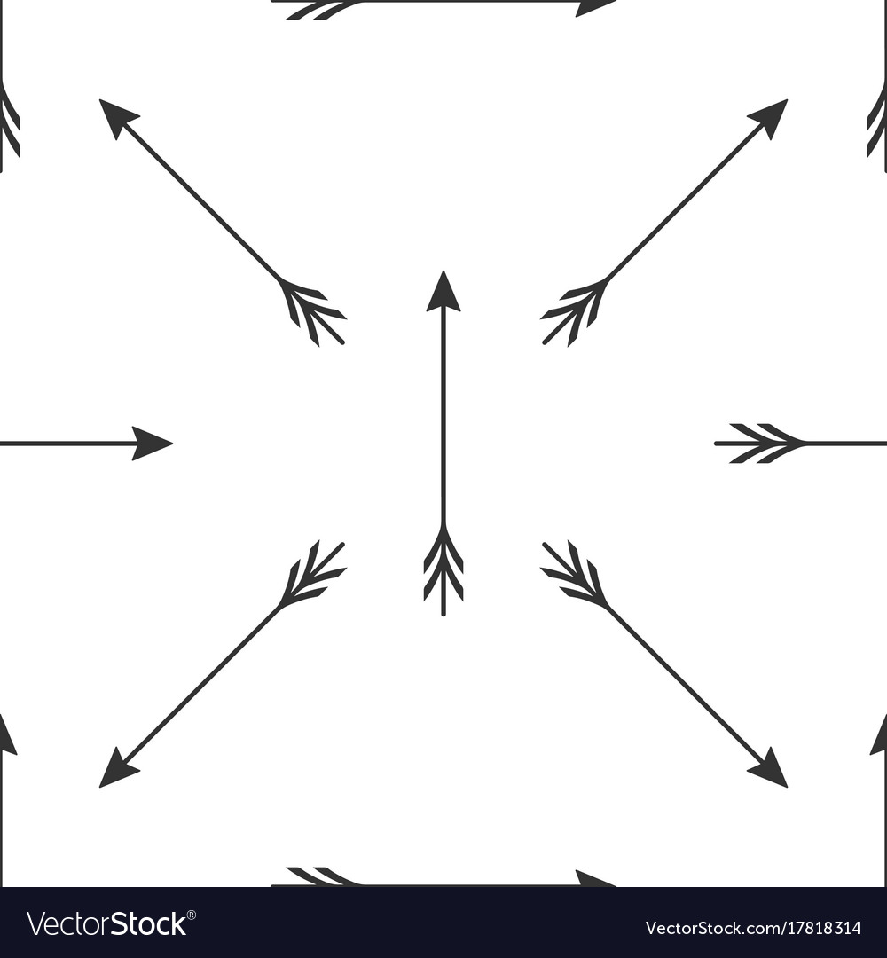 Seamless Arrow Pattern - Minimalist