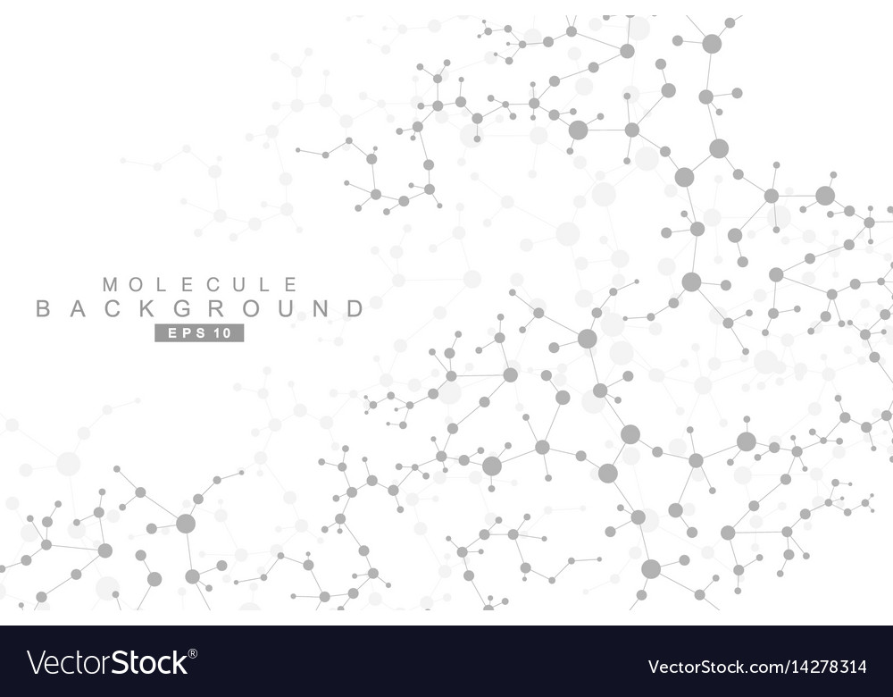 Strukturmolekül und Kommunikation dna Atom