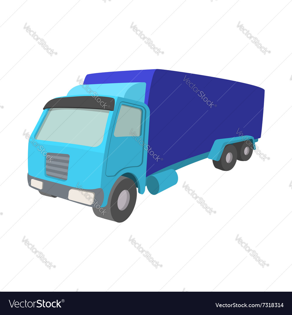 Truck cartoon icon Royalty Free Vector Image - VectorStock Truck cartoon icon Royalty Free Vector Image - VectorStock