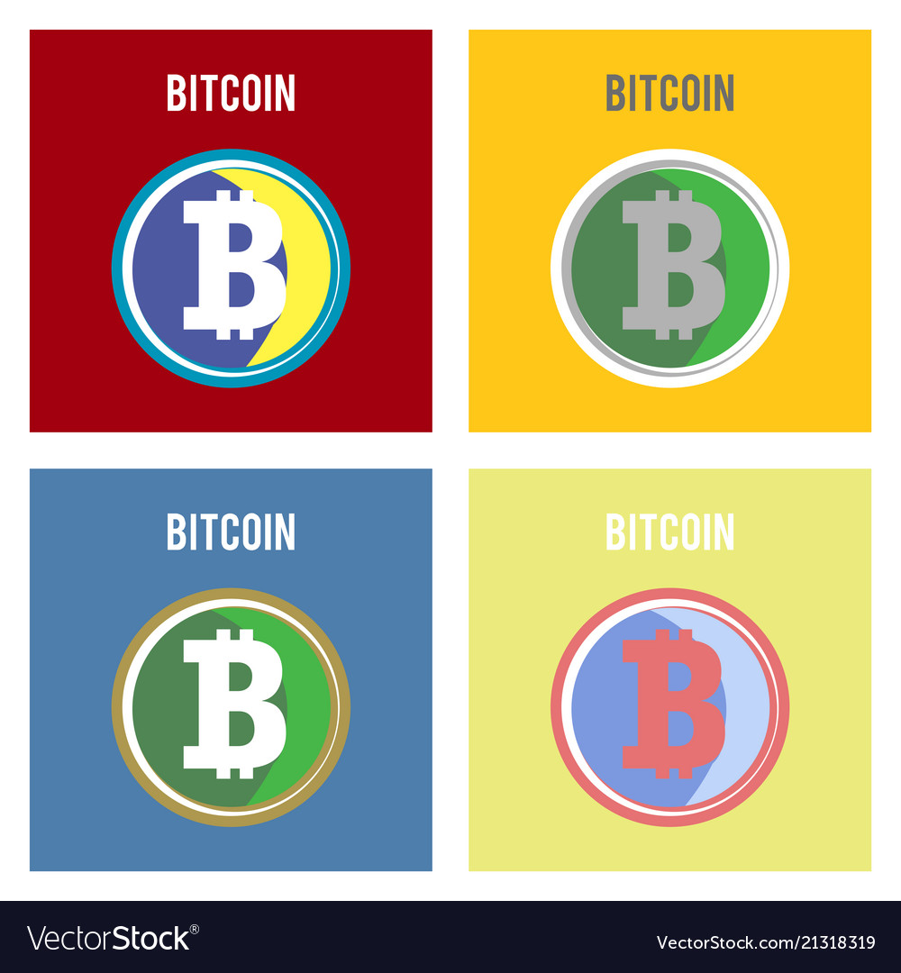 Bitcoin physical bit coin digital currency vector image Bitcoin physical bit coin digital currency