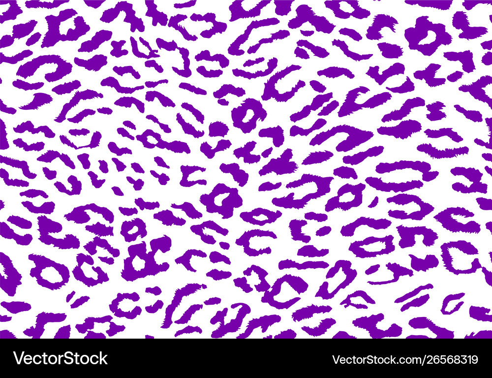 Leopard background seamless animal pattern Vector Image