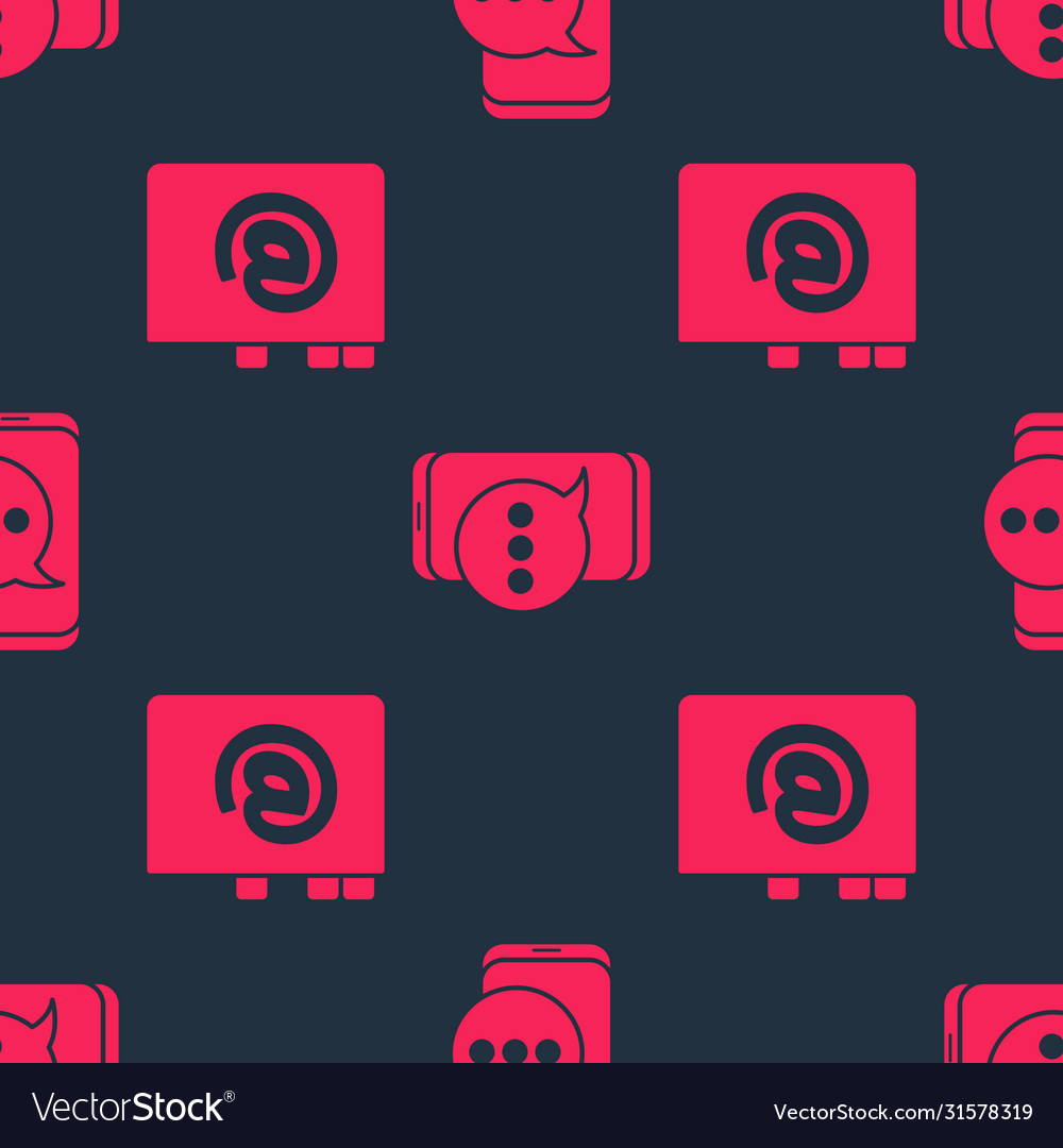 Set address book and chat messages notification
