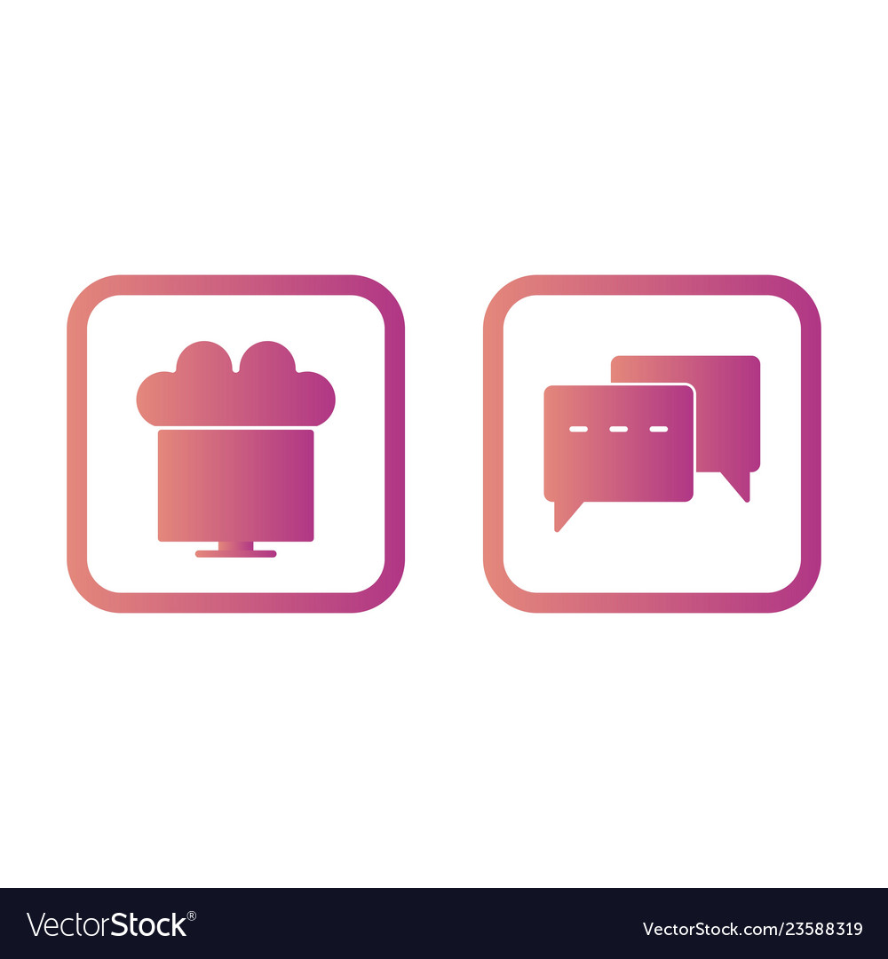 Set of seo search engine optimization icons