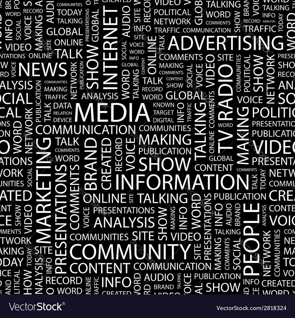 Media Royalty Free Vector Image - VectorStock