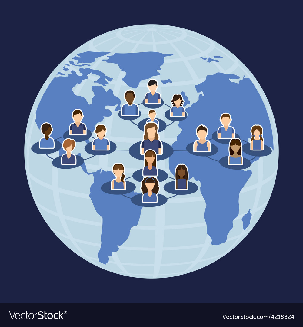 Social network Royalty Free Vector Image - VectorStock