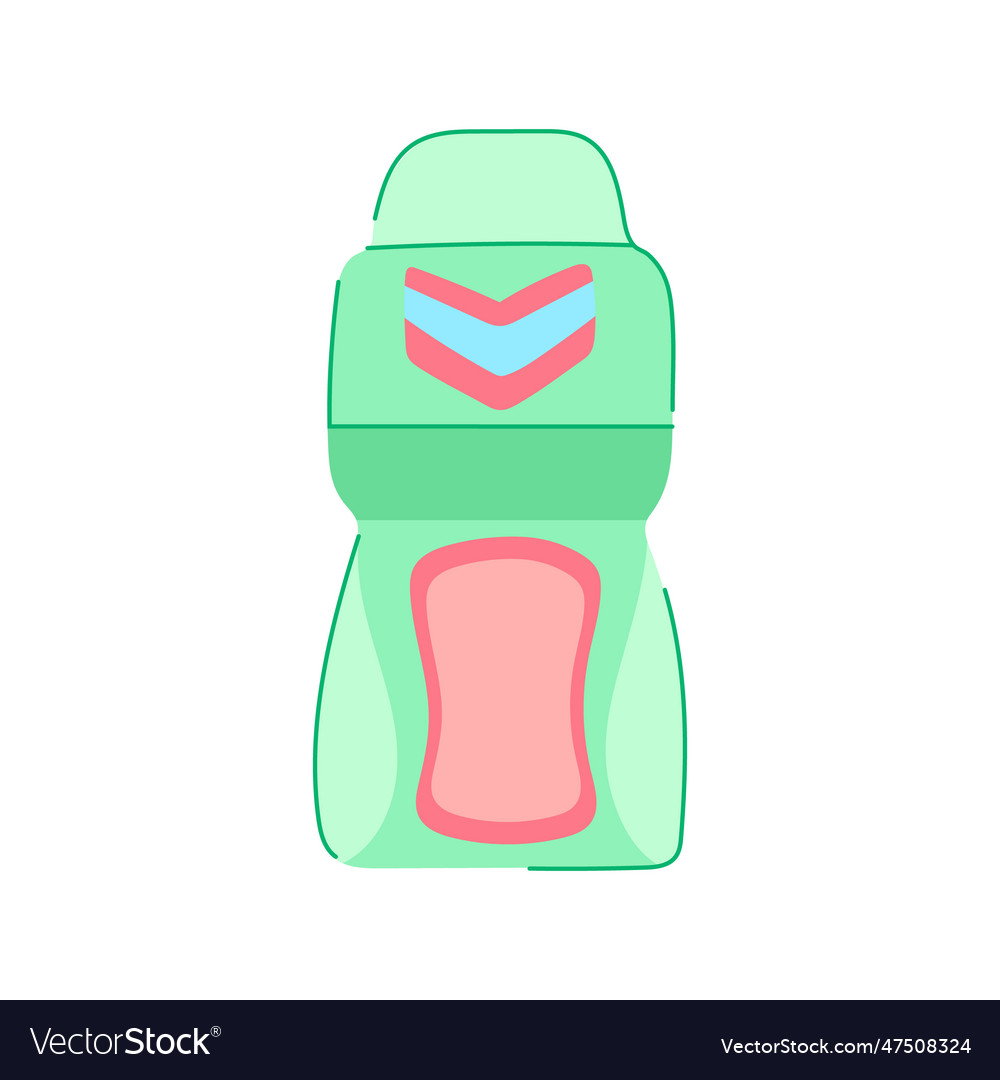 Young deodorant women cartoon vector image Young deodorant women cartoon