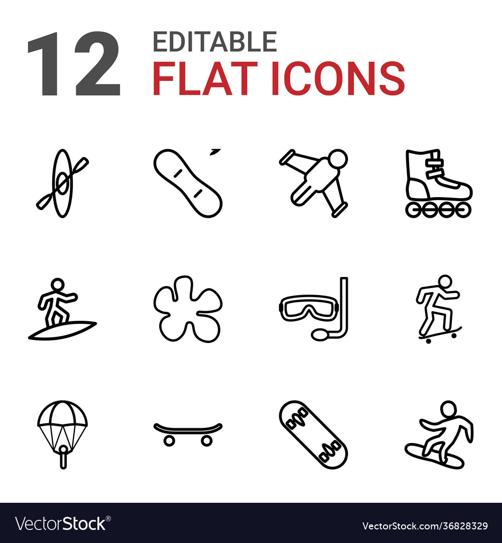 12 extreme icons