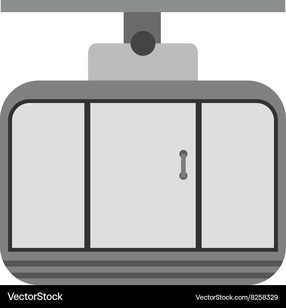 Cable car Royalty Free Vector Image - VectorStock