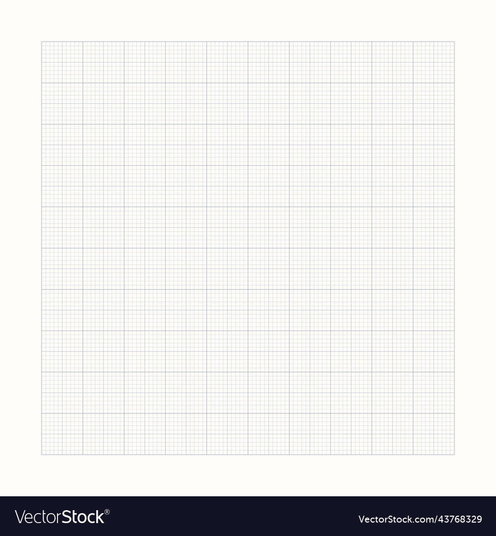 Millimeter graph paper grid abstract squared vector image Millimeter graph paper grid abstract squared