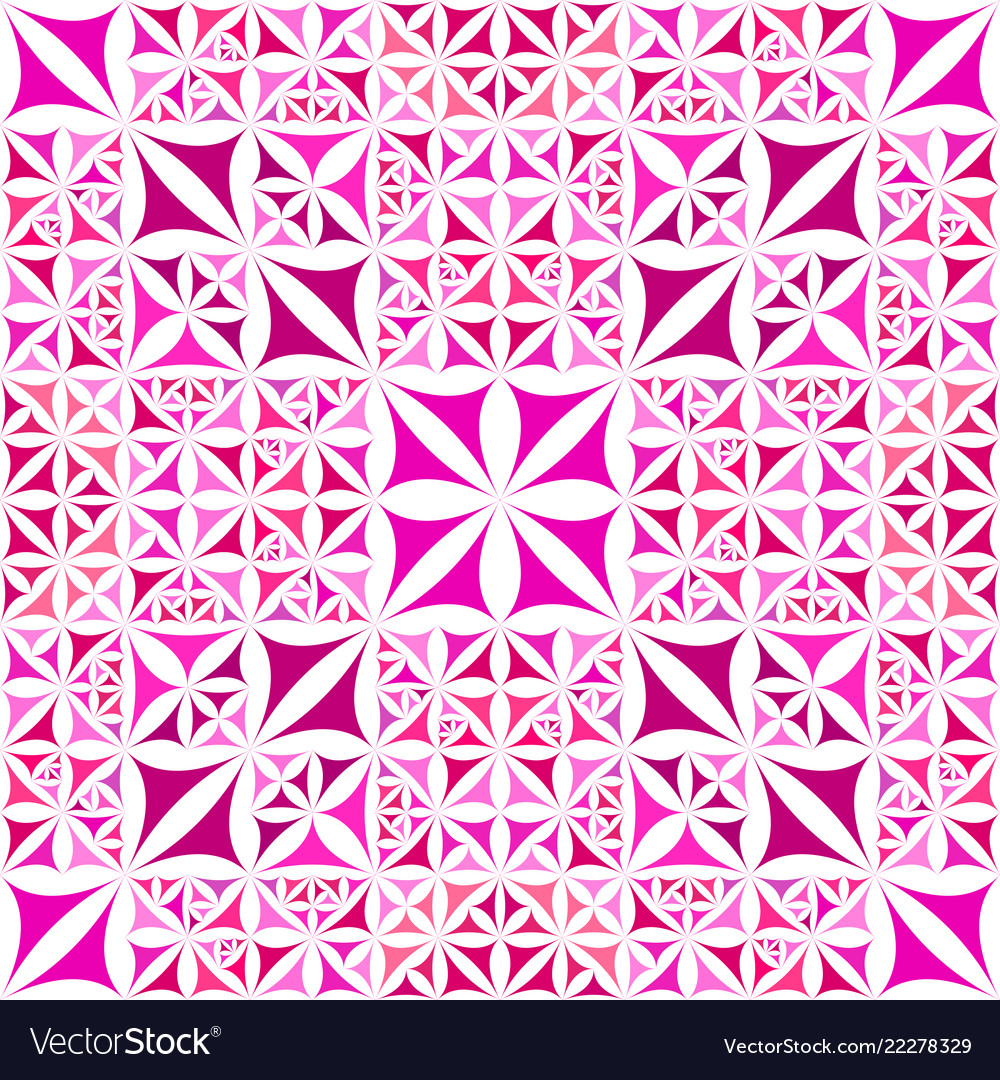 Pink repeating kaleidoscope pattern background