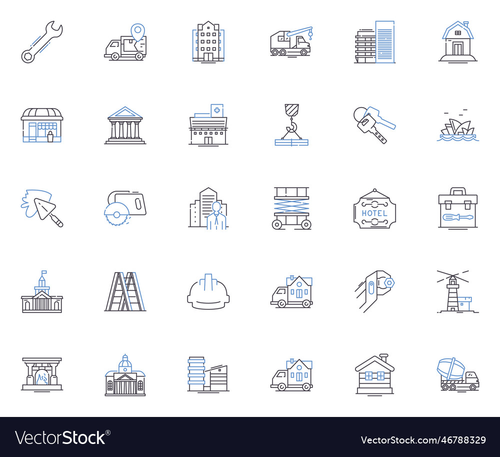 Strukturzeichnung Linien Icons Sammlung Design