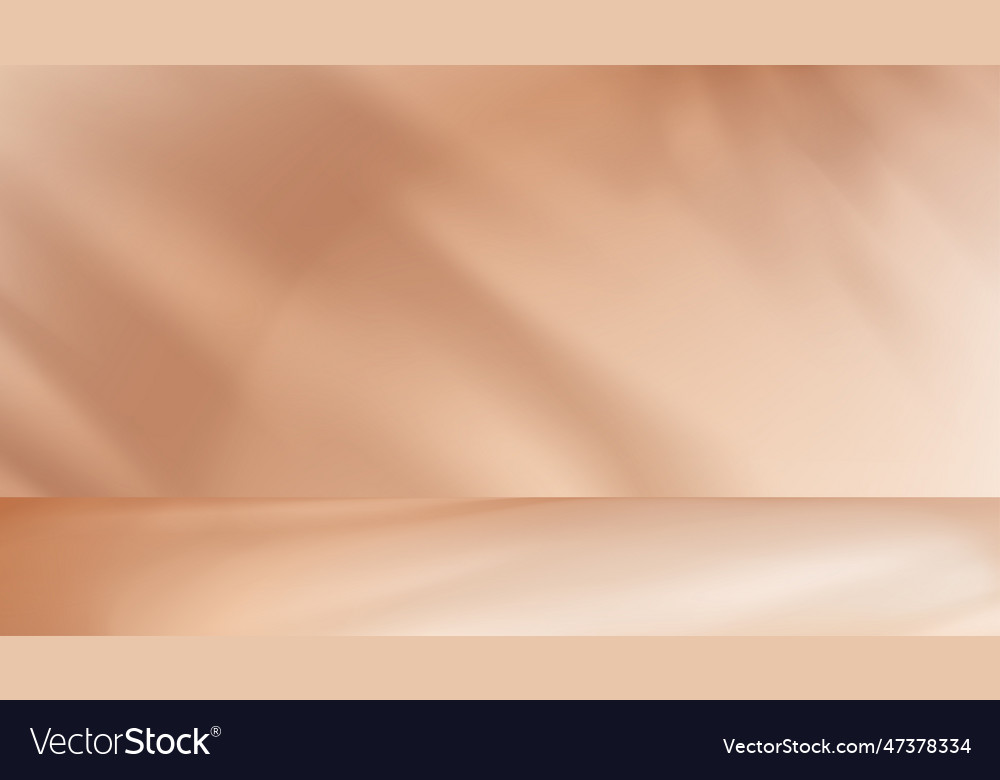 Beige Studio Background with Shadow