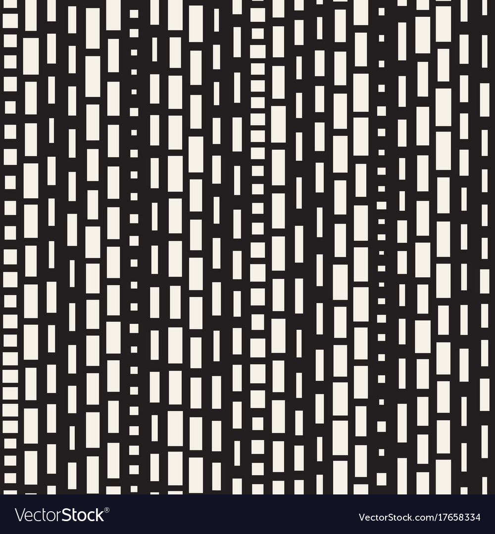 Black and white irregular dashed lines pattern
