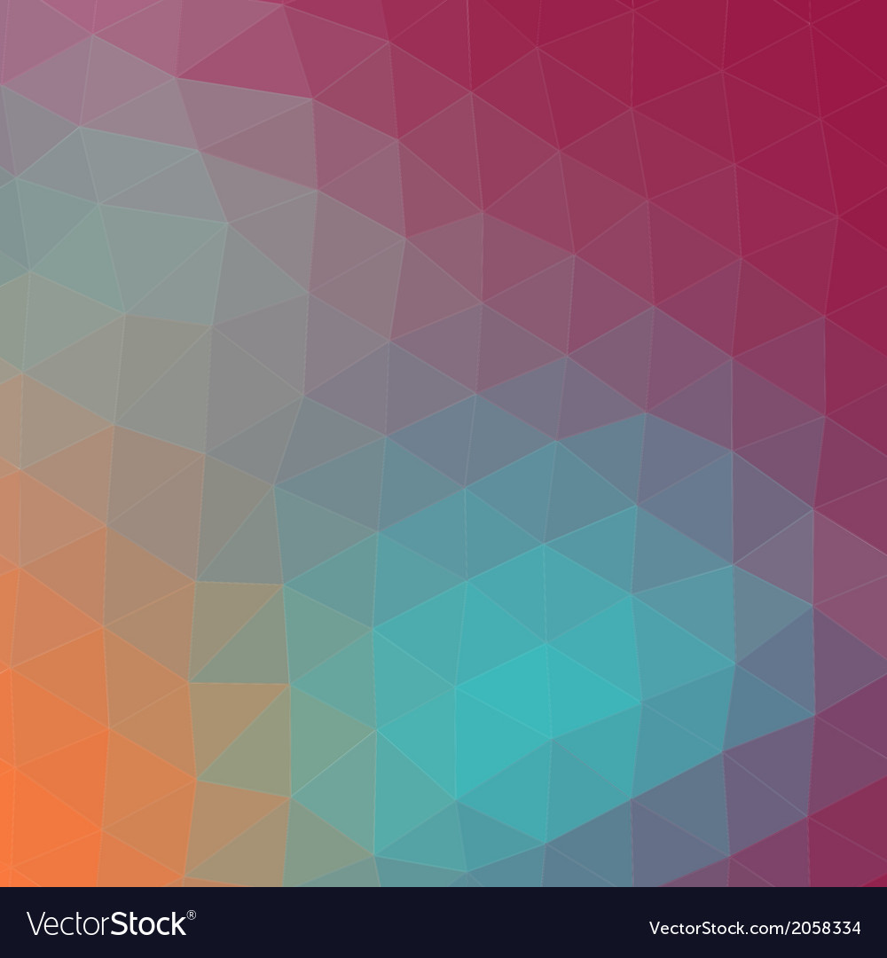 Retro pattern of geometric shapes colorful mosaic
