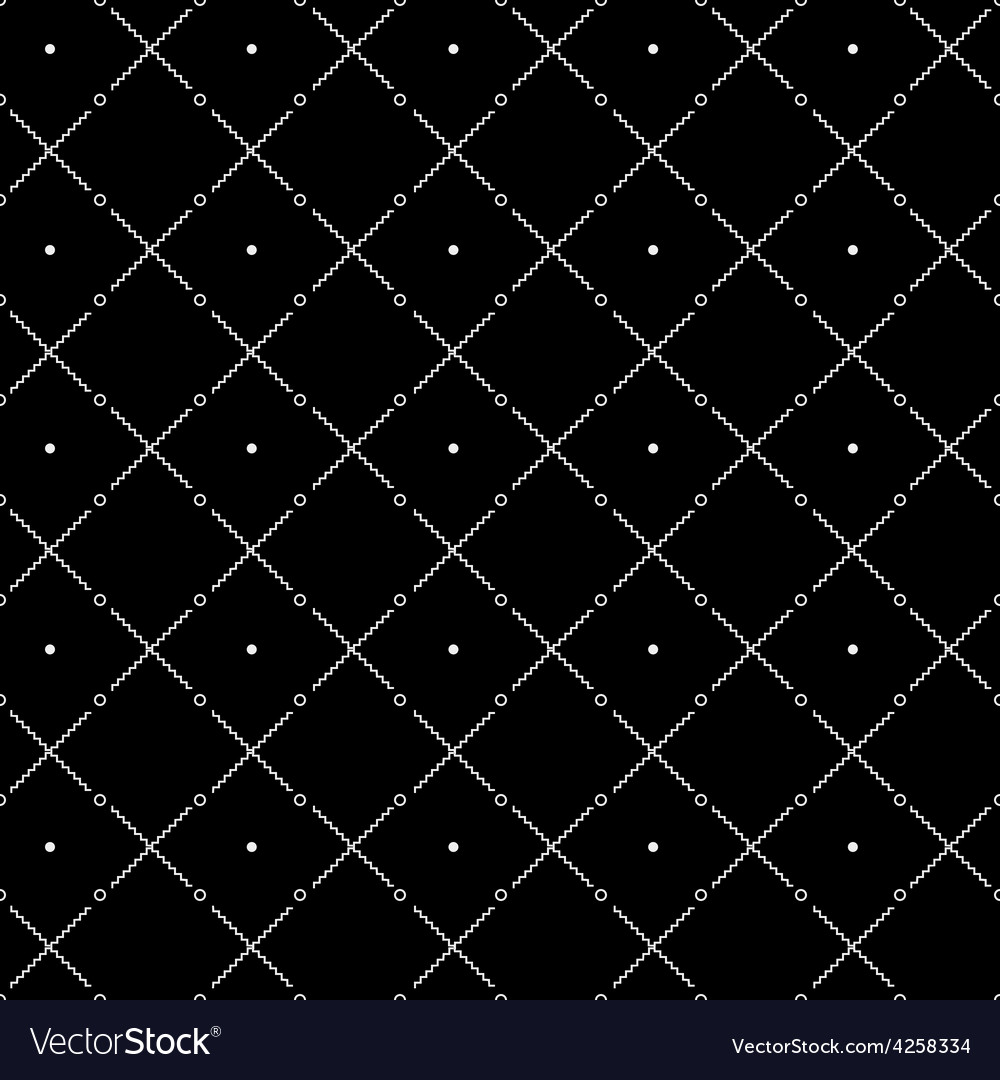 Seamless monochrome minimalistic pattern
