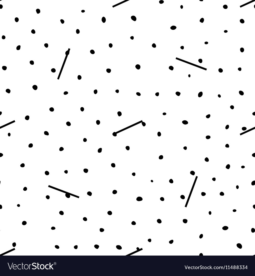 Seamless pattern with polka dot texture