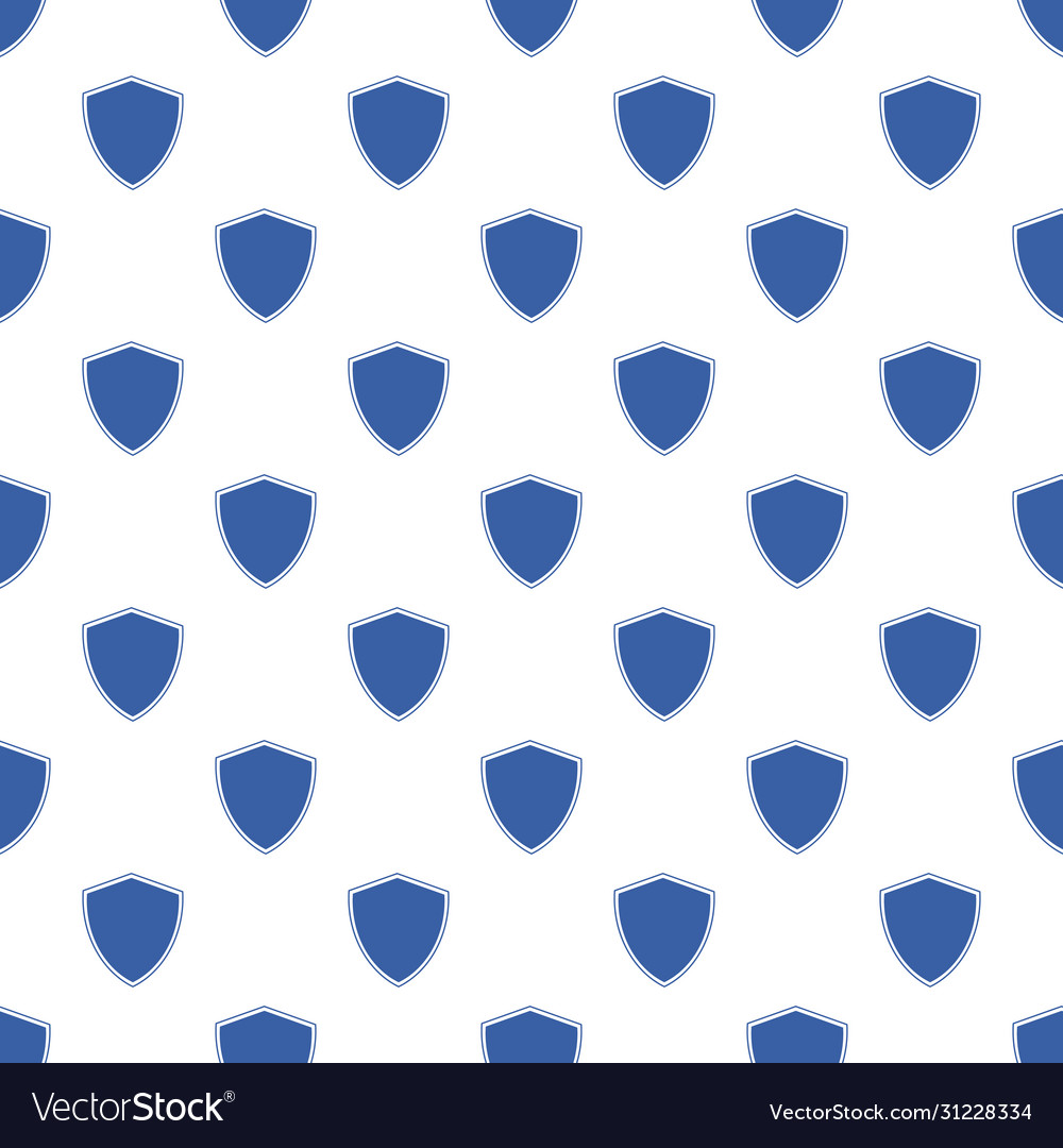 Securiyu shield pattern repeat seamless