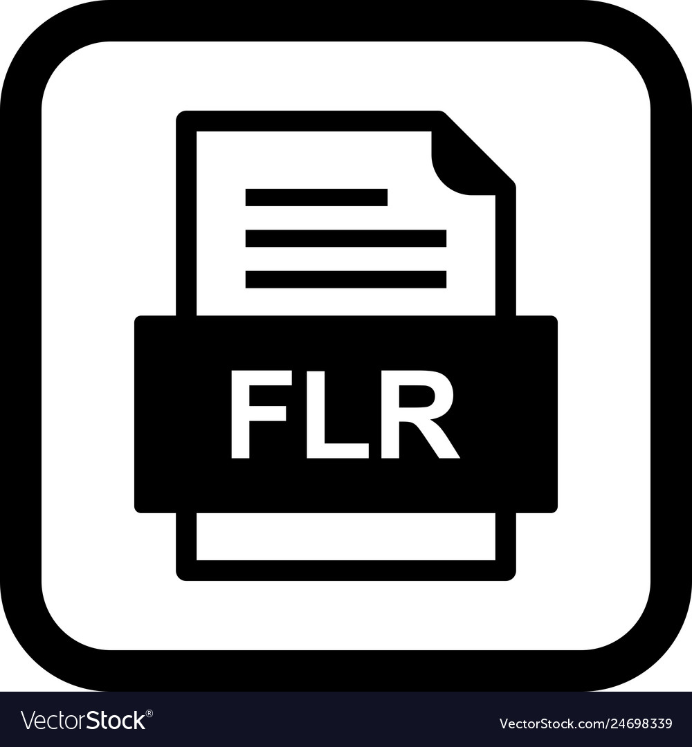 Flr file document icon