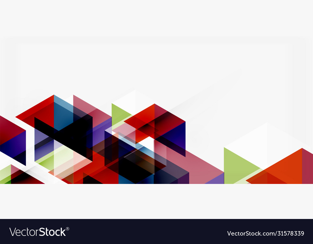 Geometric abstract background mosaic triangle