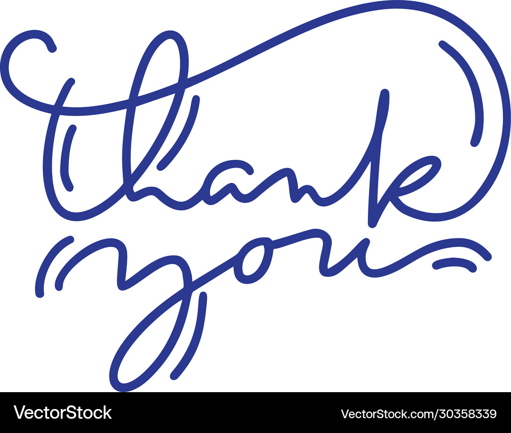 Hand drawn calligraphy monoline vintage Royalty Free Vector