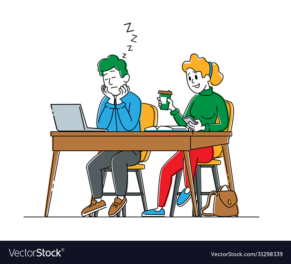 Students in Lecture Hall - Studying