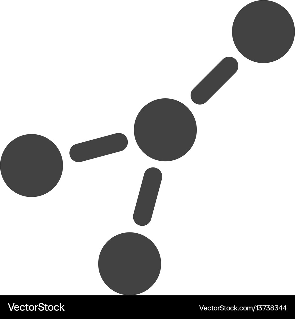 Molecular structure i Royalty Free Vector Image