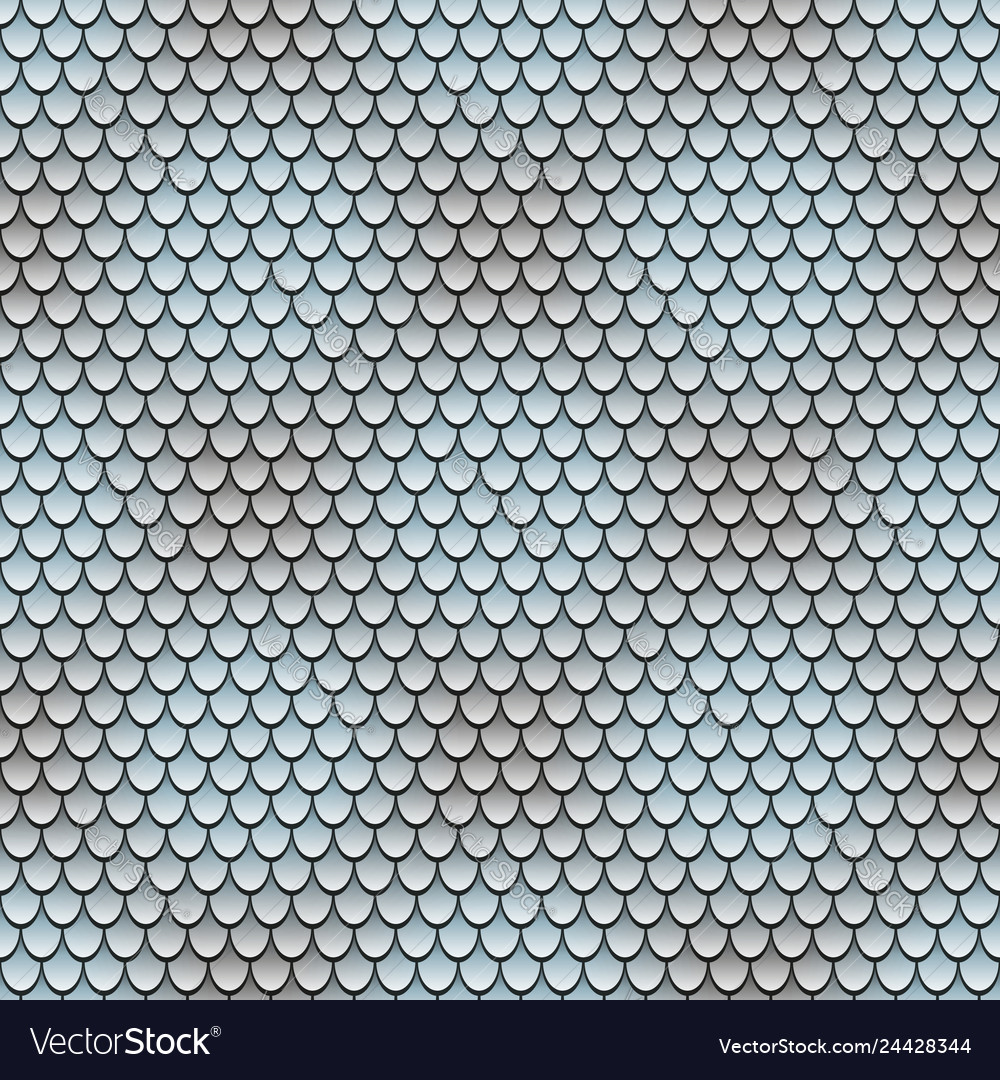 Silvery Scale Pattern