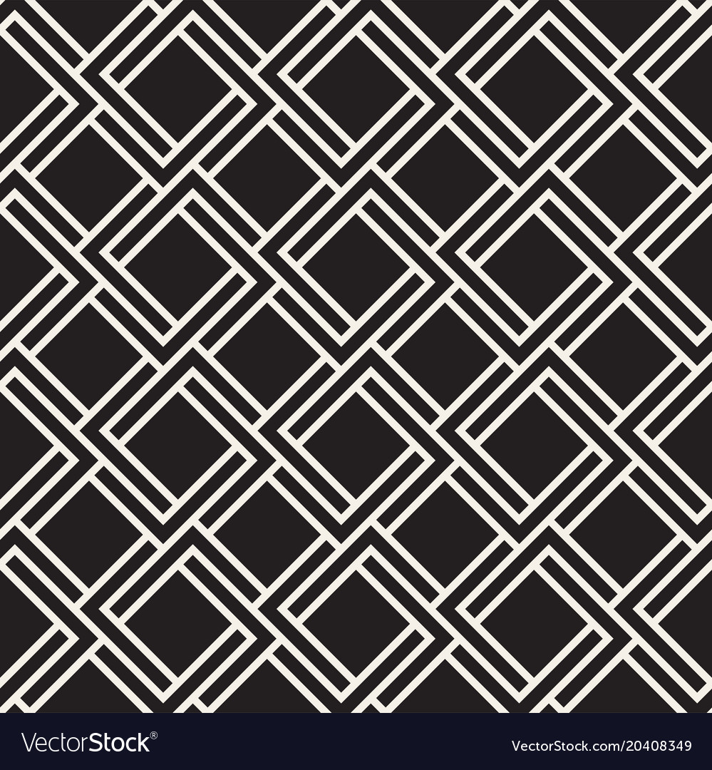 Modern Lattice Geometric Pattern