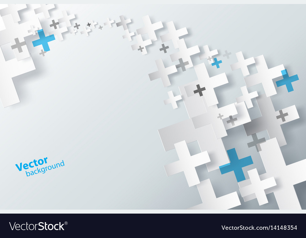 Abstract background created with plus sign