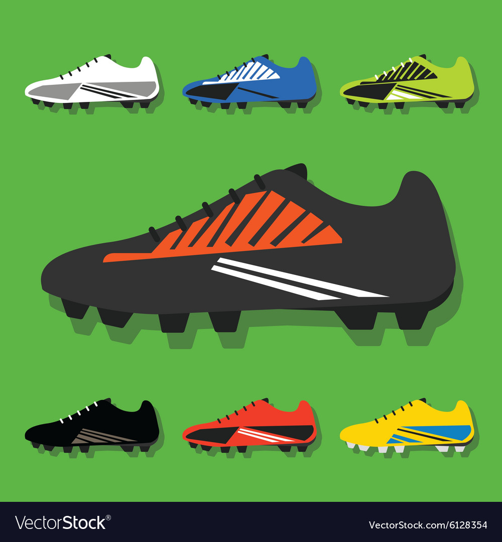 colorful soccer cleats