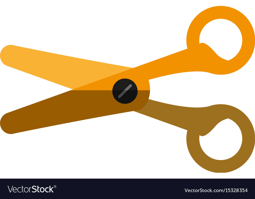 Isolated scissors icon image