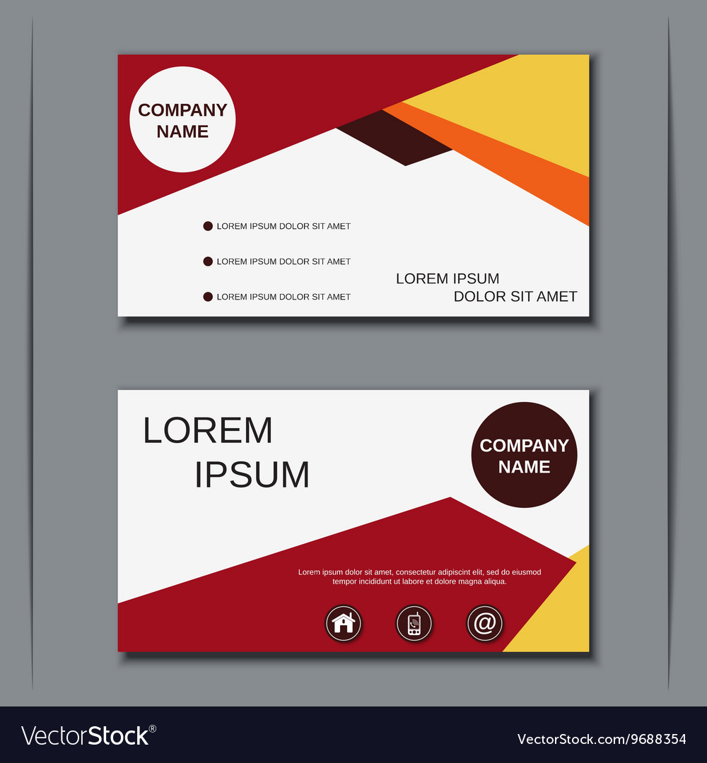 96+ Blank Visiting Card Design Free - Free Vector Business 