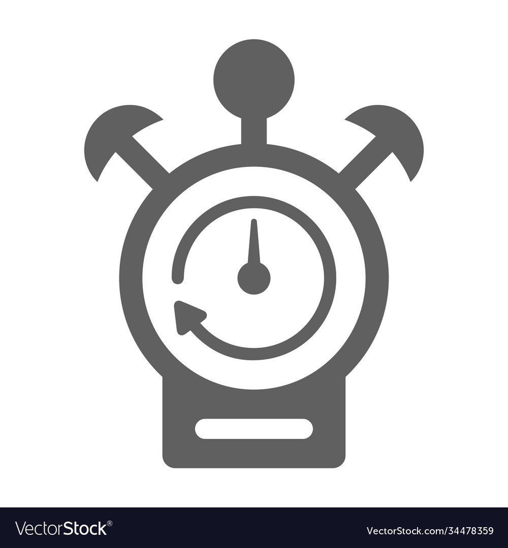 Alarm wait icon gray version