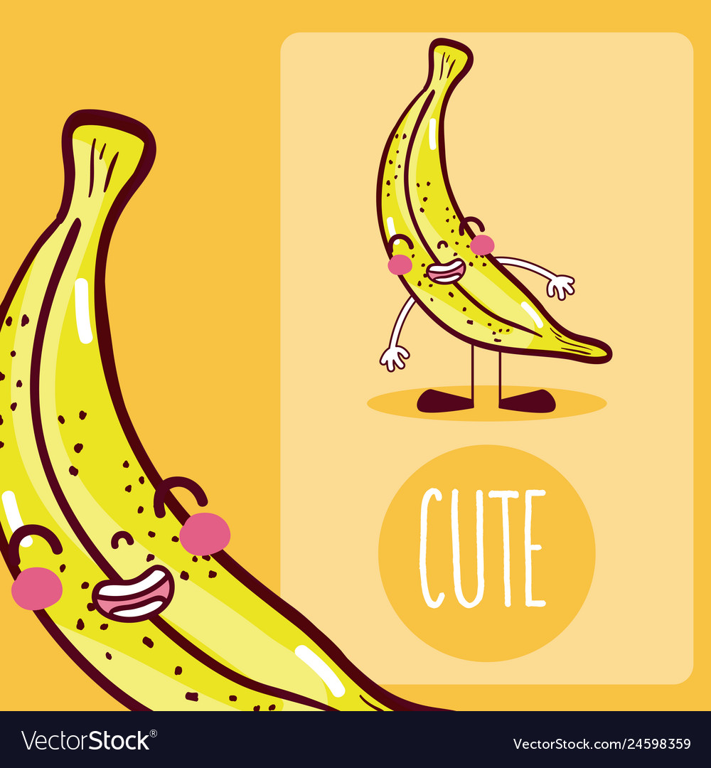 Banana Cute Cartoon