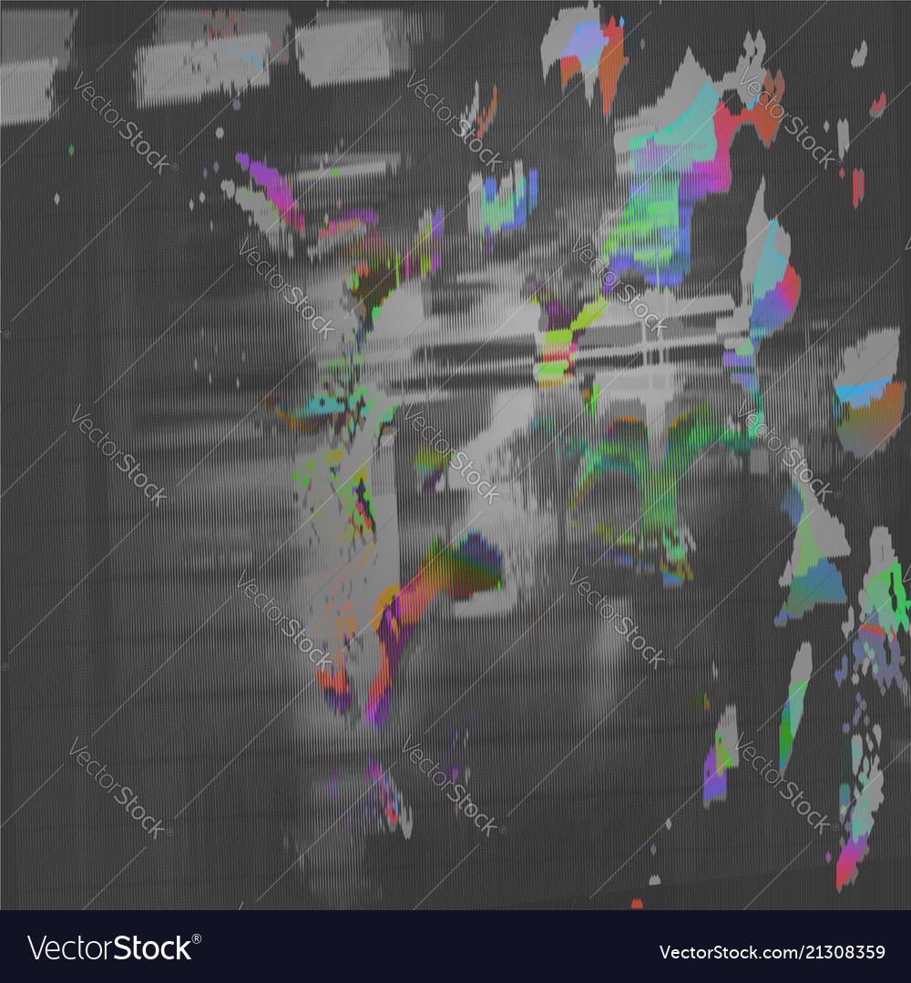 Glitch Computer Error Screen