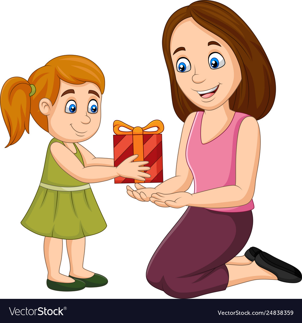 giving gift clipart