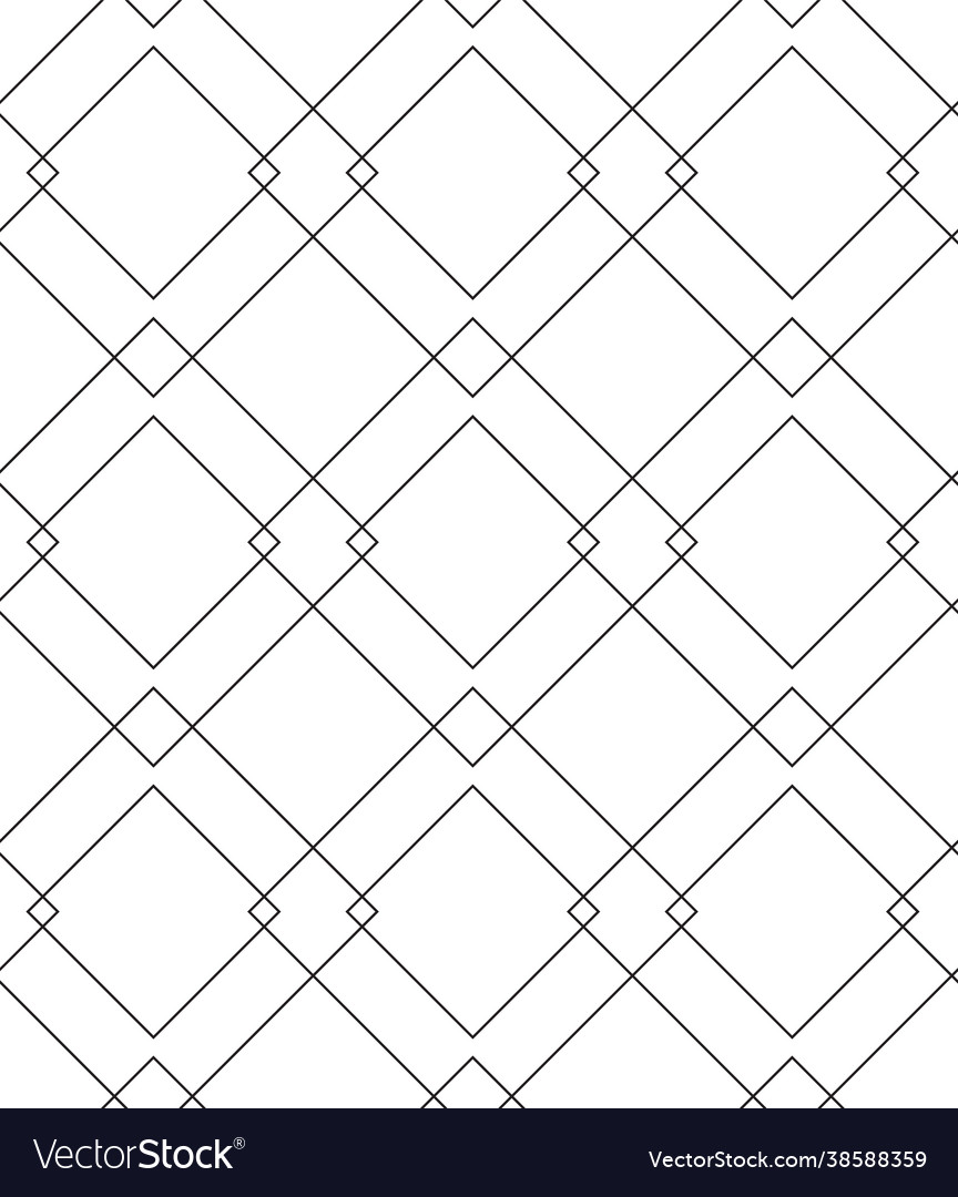 Seamless geometric pattern intersecting