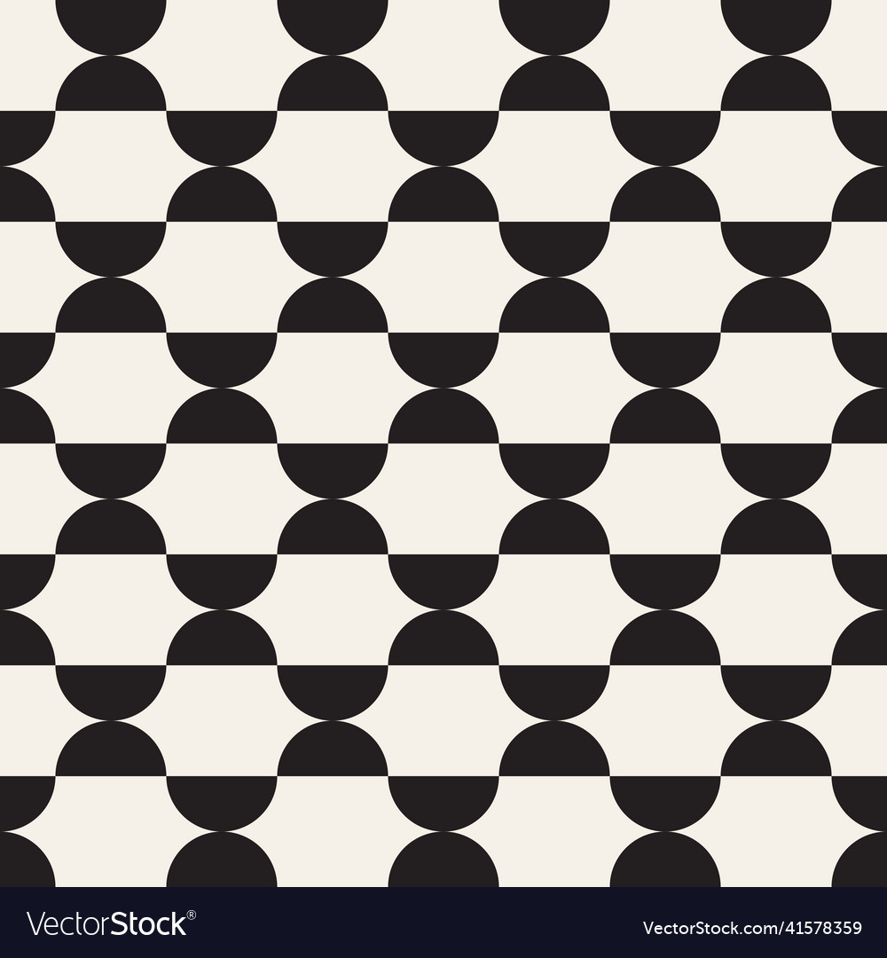 Seamless pattern repeating geometric elements vector image Seamless pattern repeating geometric elements