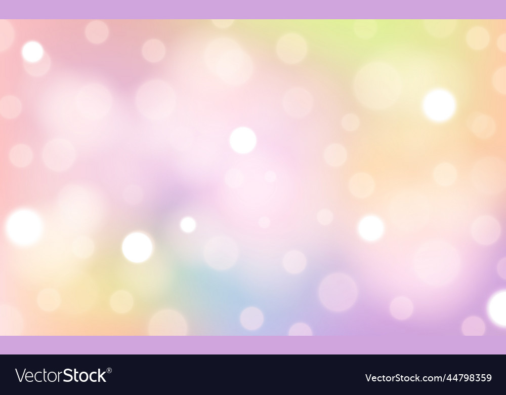 Sparkling Bokeh Abstract Background