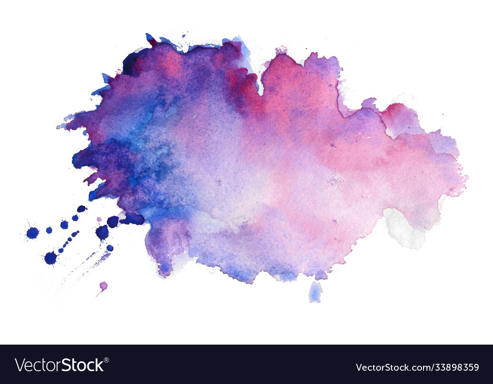 Watercolor Splatter Background