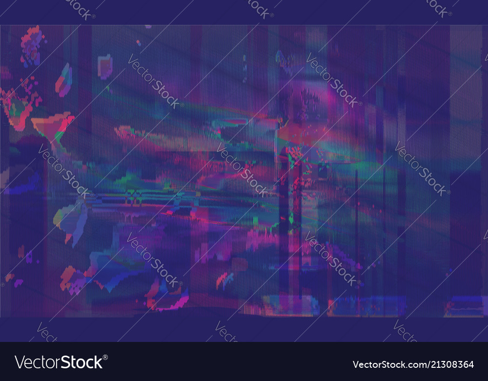 Glitch Computer Error Screen