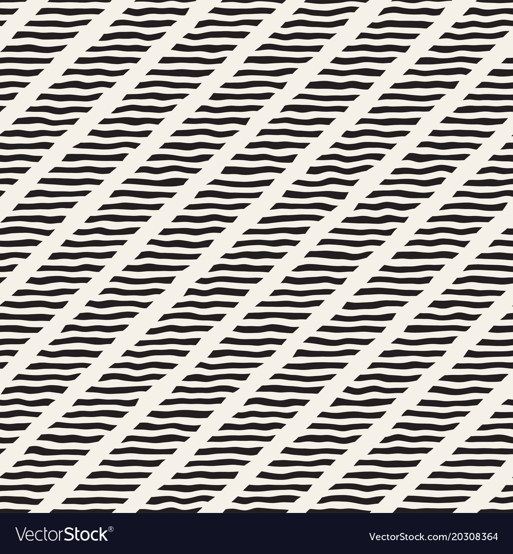 Hand drawn lines seamless pattern abstract