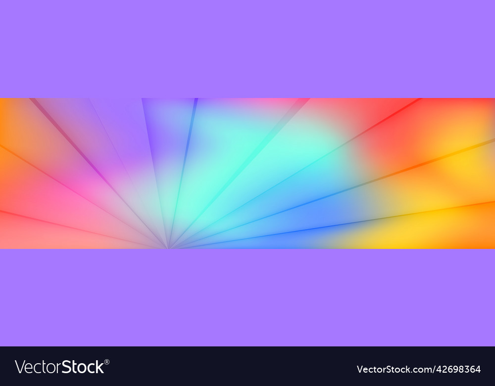 Panoramic abstract web background colorful vector image Panoramic abstract web background colorful