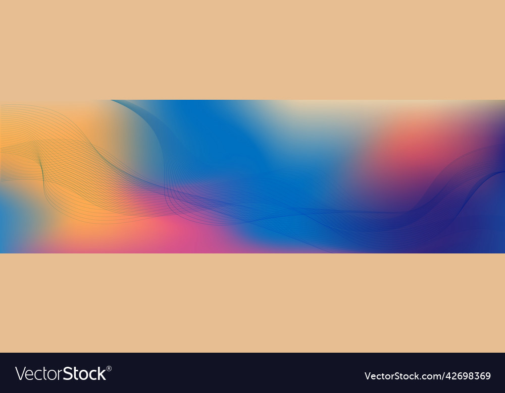 Abstract Colorful Gradient Background
