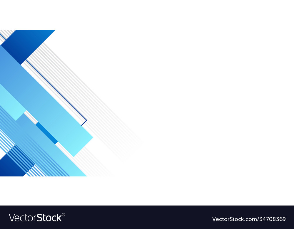 Abstract minimal blue background with geometric