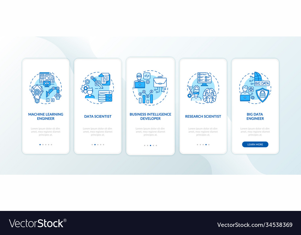 AI Onboarding Mobile App - Data Scientist Steps