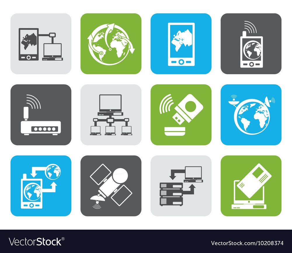 Flat communication computer and mobile phone