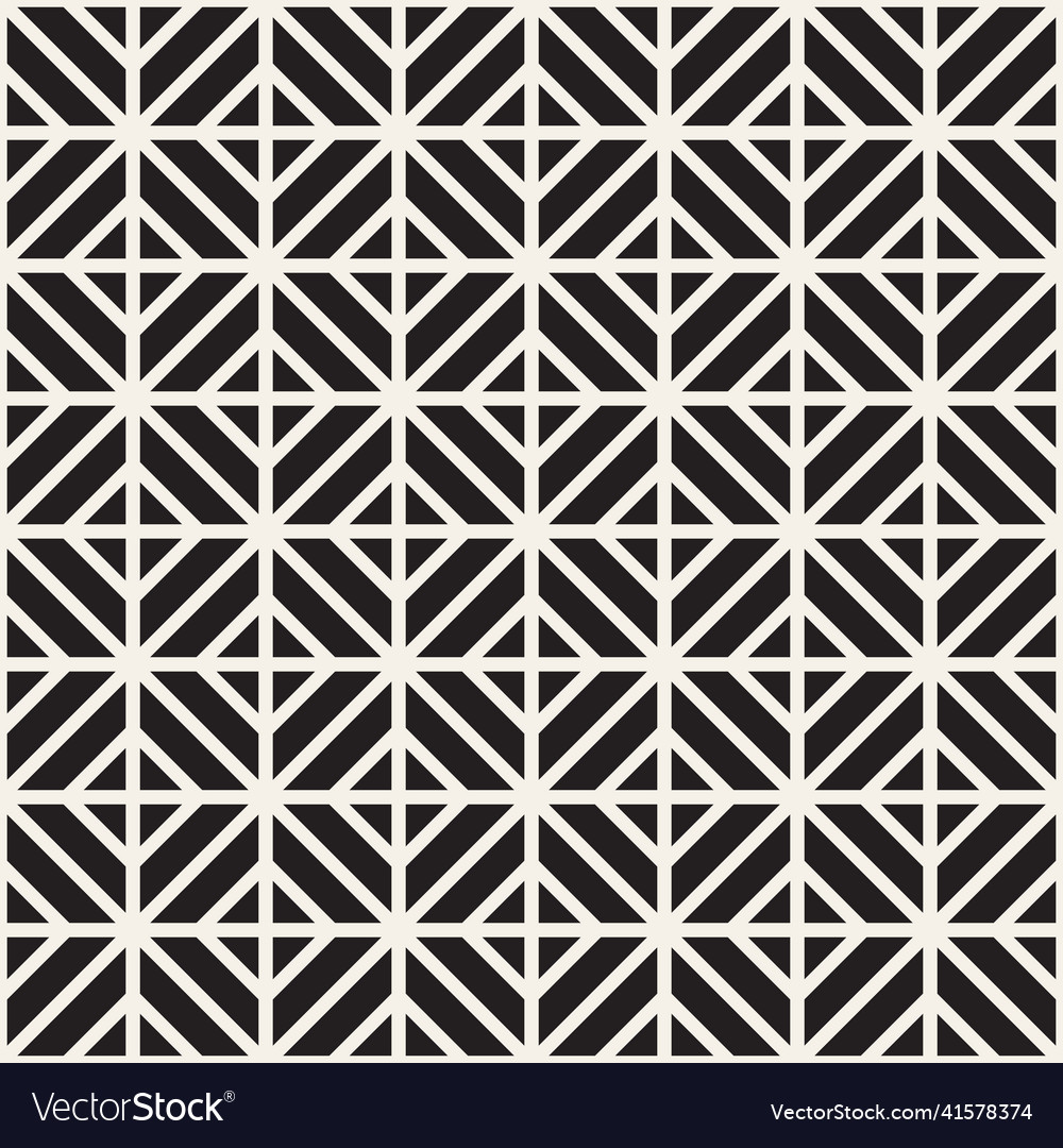 Seamless pattern repeating geometric elements Vector Image Seamless pattern repeating geometric elements